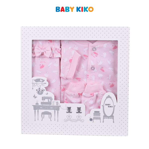 baby kiko new born baby girl gift set 320167-601 : buy baby kiko