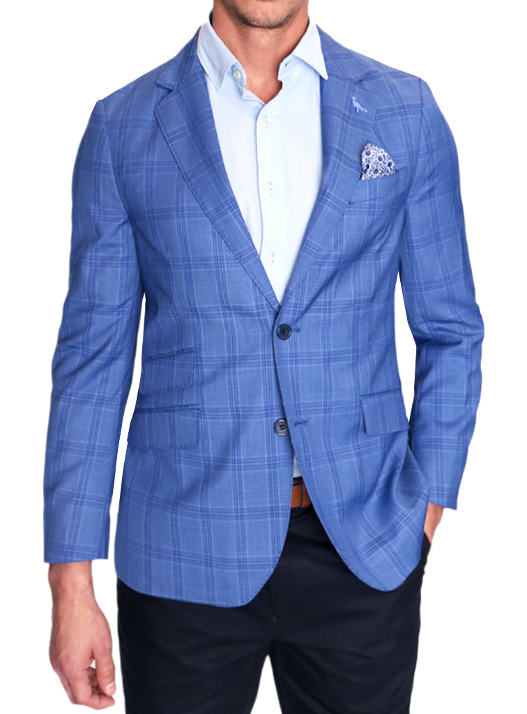 windowpane sport coat