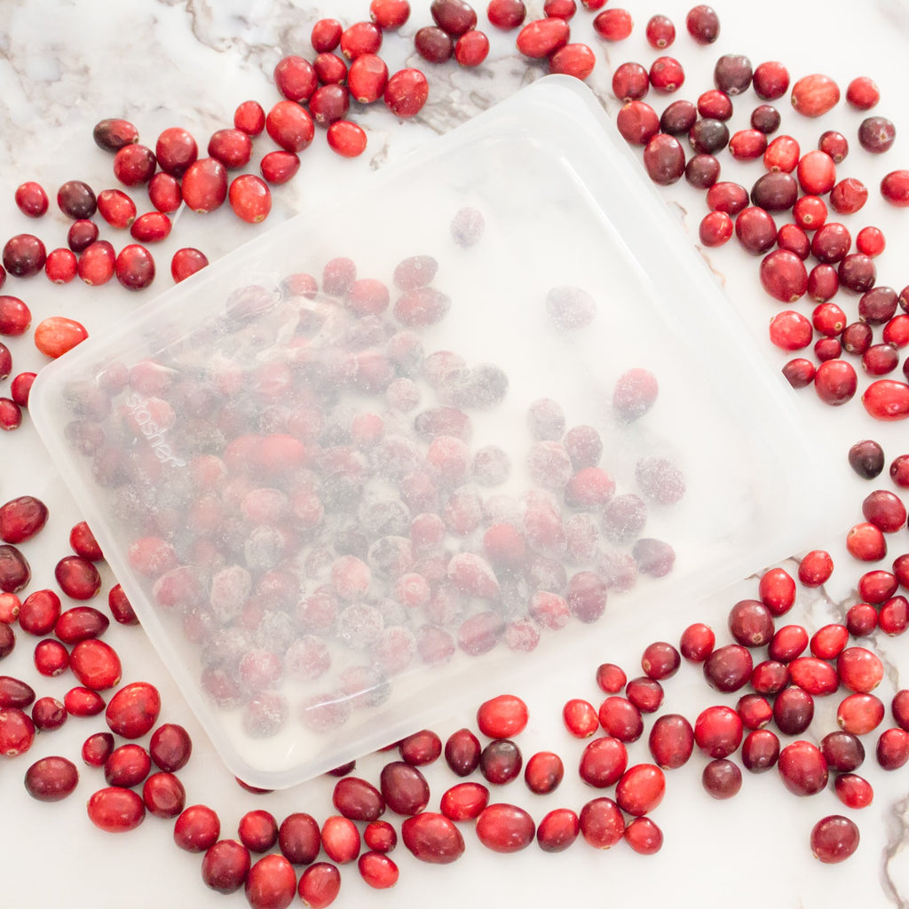 cranberries stasher bag