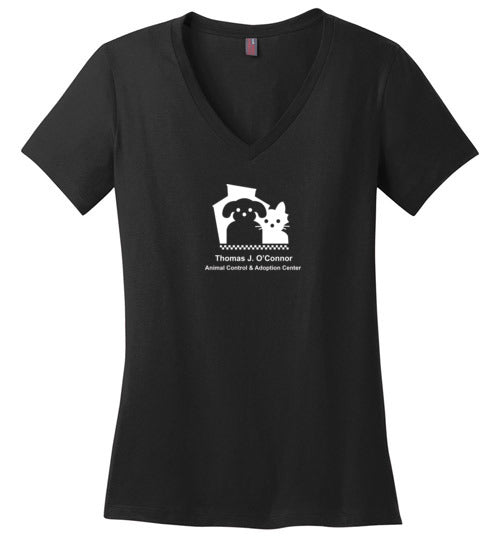 Foundation for TJO Animals - Ladies V-Neck Tee