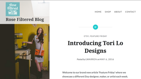 tori lo designs, feature Friday, blog, blogger, fashion blog, leather accessories, leather handbag