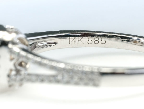 14K 585 hallmark inside gold ring