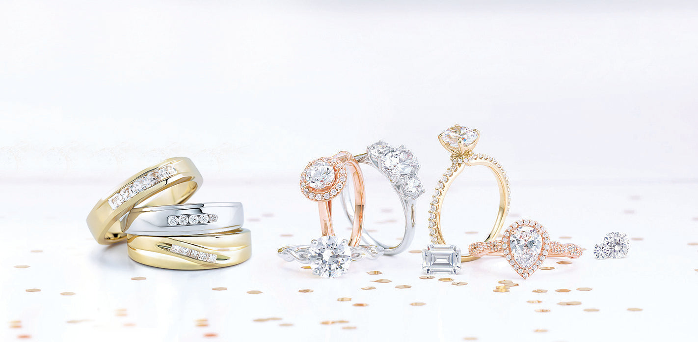 Bridal and Wedding Jewelry. Engagement Rings and Wedding Bands.