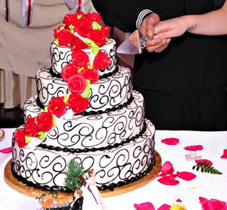 FunWeddingThings.com wedding cake toppers groom's cake tops funny frilly pretty unique original