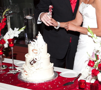 NFL Football wedding cake topper FunWeddingThings.com groom's cake top sports fans funny