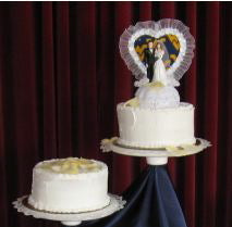 West Virginia wedding cake topper FunWeddingThings.com