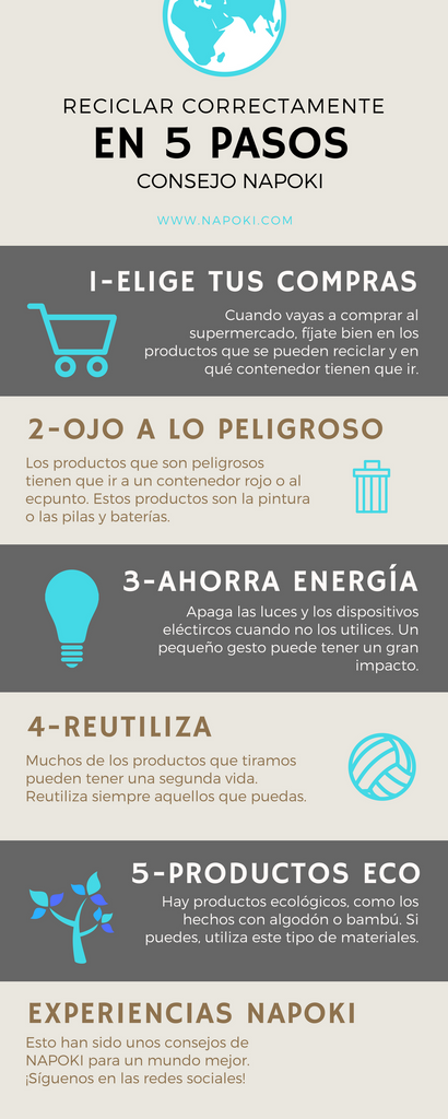 Consejos NAPOKI para reciclar