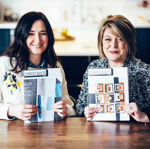 Curated Quilts Founders Christine Ricks and Amy Ellis