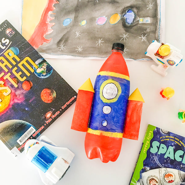 DIY Rocket Spaceship - Happy Active Kids Australia