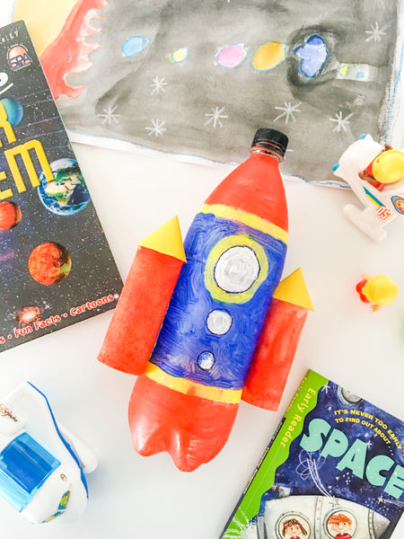 DIY Rocket Spaceship - Happy Active Kids Australia