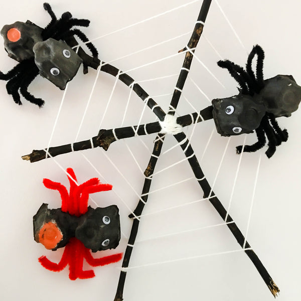 DIY Spiderweb - Happy Active Kids Australia