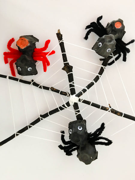 DIY Spiderweb - Happy Active Kids Australia