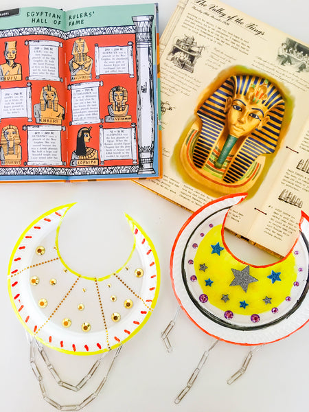 DIY Egyptian Necklace - Happy Active Kids