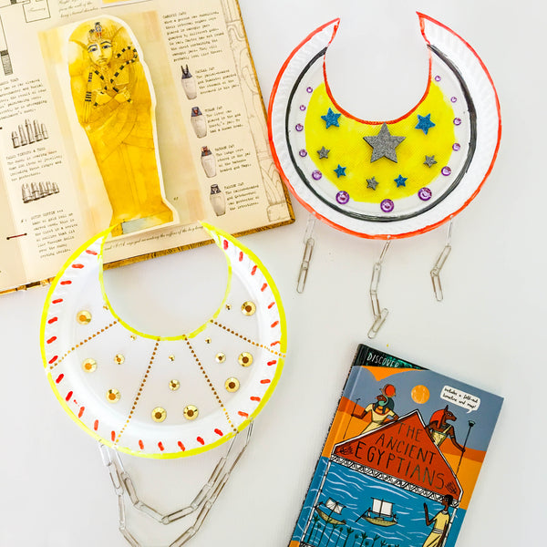 DIY Egyptian Necklace - Happy Active Kids