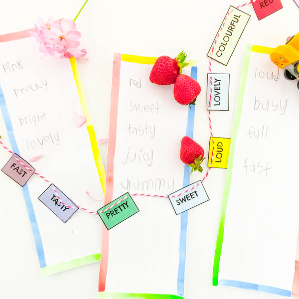 DIY Human Thesaurus Game - Happy Active Kids