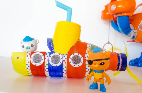 DIY Rainbow Submarine - Happy Active Kids Australia