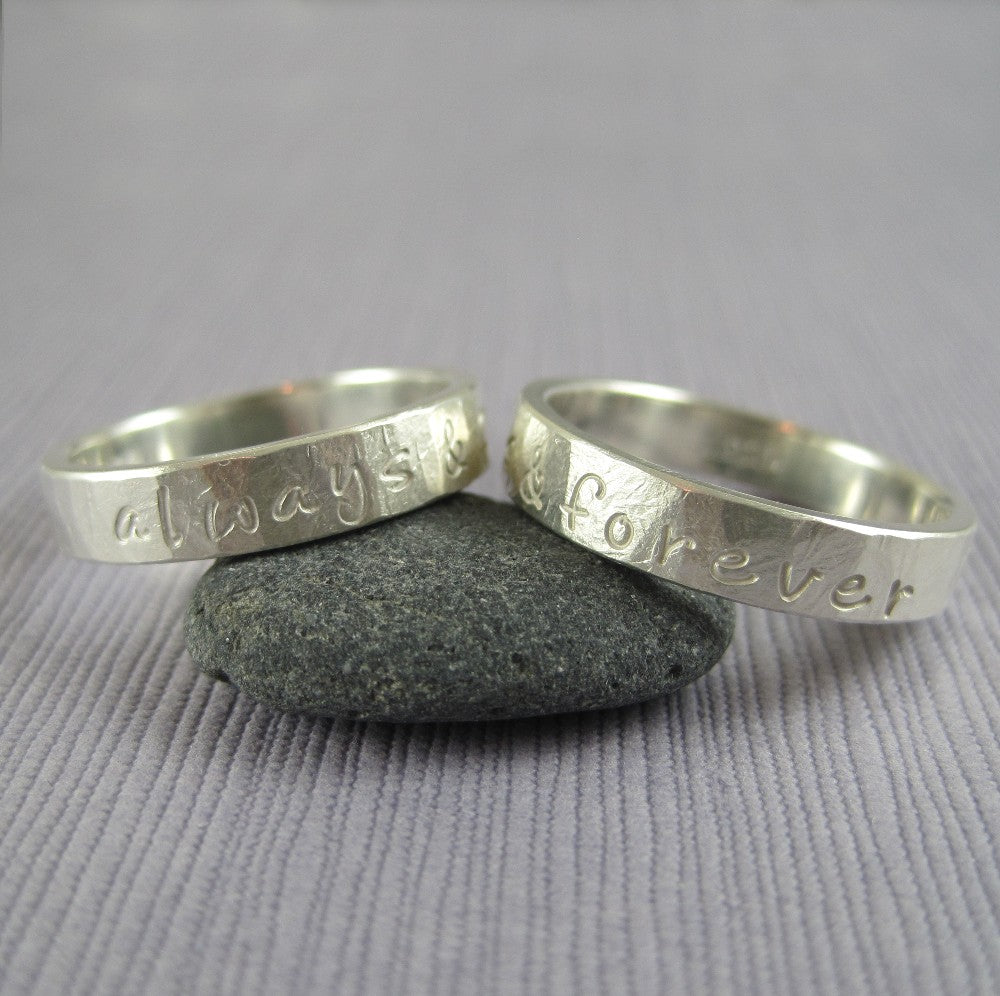 promise rings matching set