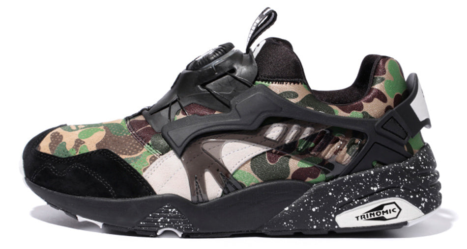 puma trinomic x bape