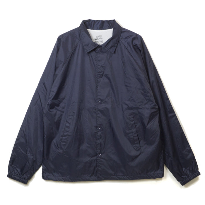 Anti Social Social Club NAVY COACH JACKET