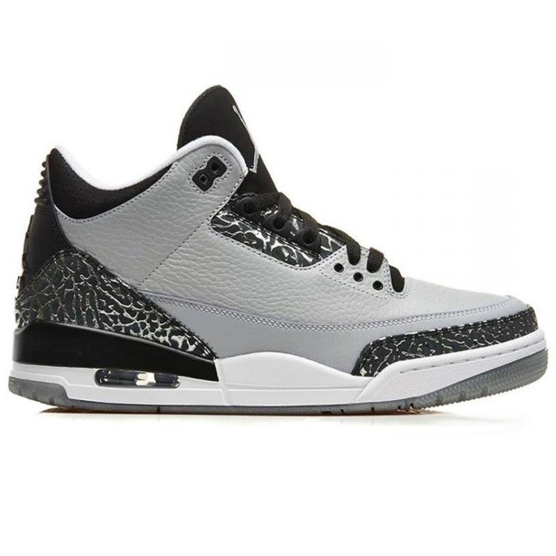 silver jordan 3