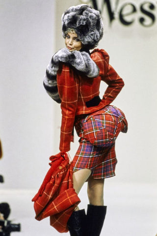 1994 Runway look inspired by 17th Century Padding Techniques by Jean Paul Gaultier.