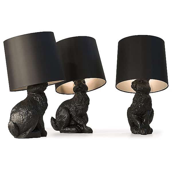 grey rabbit lamp