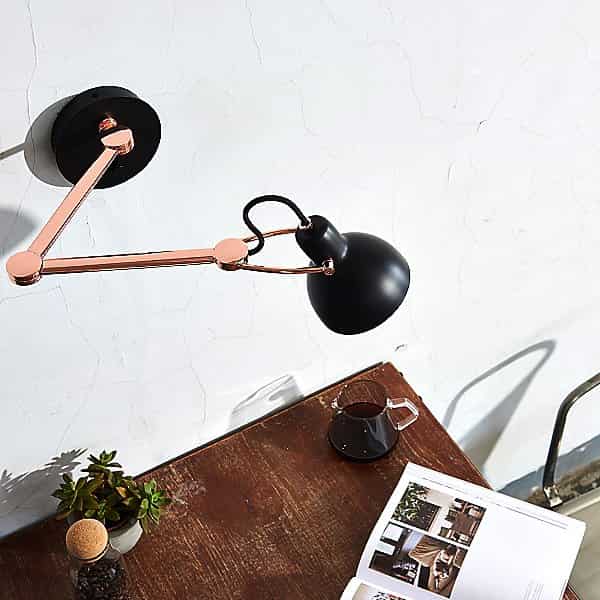 flexible arm wall sconce