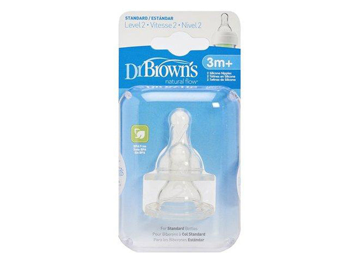 Dr Browns Level 2 Standard Neck Teats