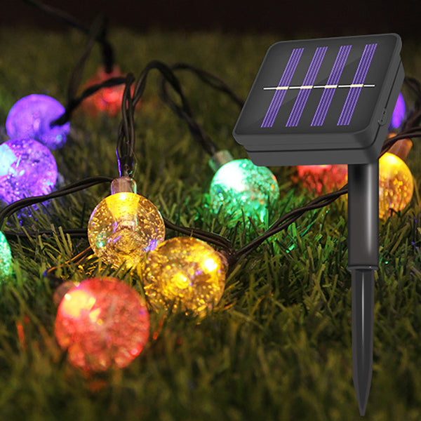 solar fairy light bunting