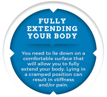 fully extending your body graphic