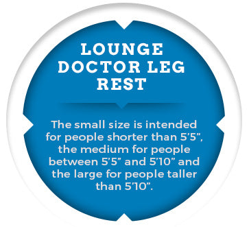 lounge doctor leg rest graphic