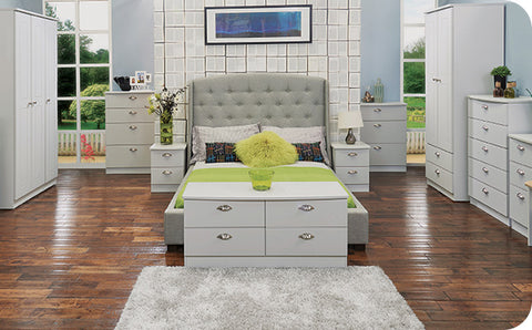 White bedroom furniture in Deeside, Flintshire
