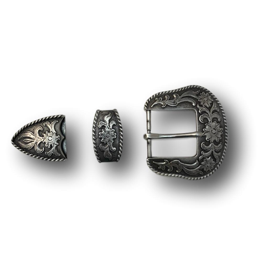 sterling silver belt buckle