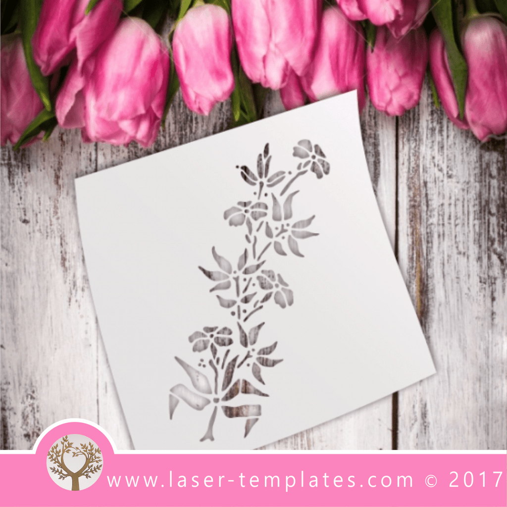 flower-stencil-template-laser-cut-stencils-vector-online-store-free