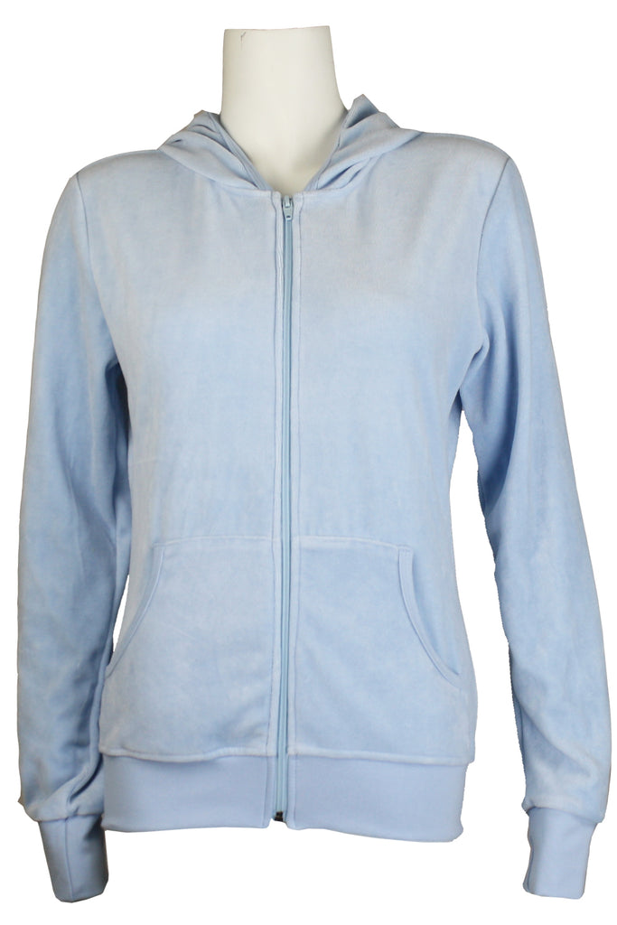 blue baby hoodie