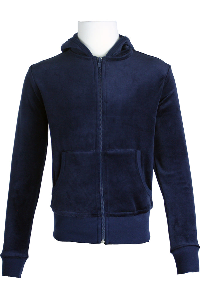 youth navy blue hoodie