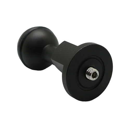 Male 1/4"-20 to 1" Ball adapter Size: 2.5"/6.9cm - A6XXX SALTED LINE
