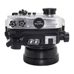 SeaFrogs UW housing for Sony A6xxx series Salted Line with pistol grip & 4" Dry Dome Port (Black) - A6XXX SALTED LINE
