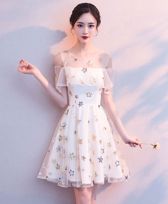 cute dresses white