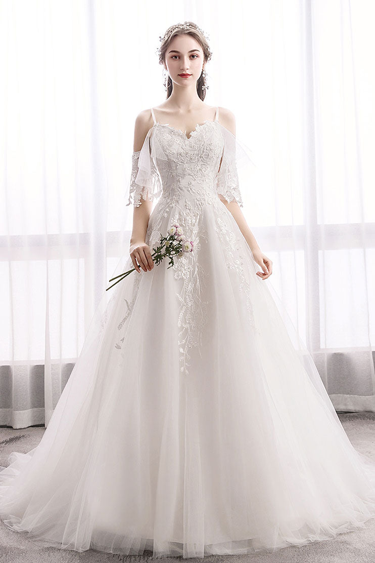 sweetheart lace bridal gowns