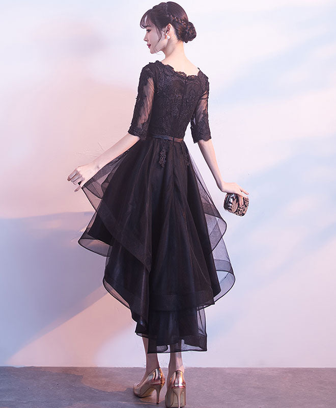 short black tulle dress