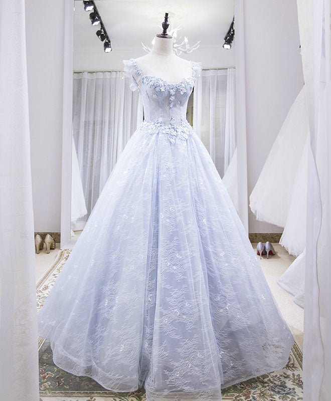 light blue elegant dress