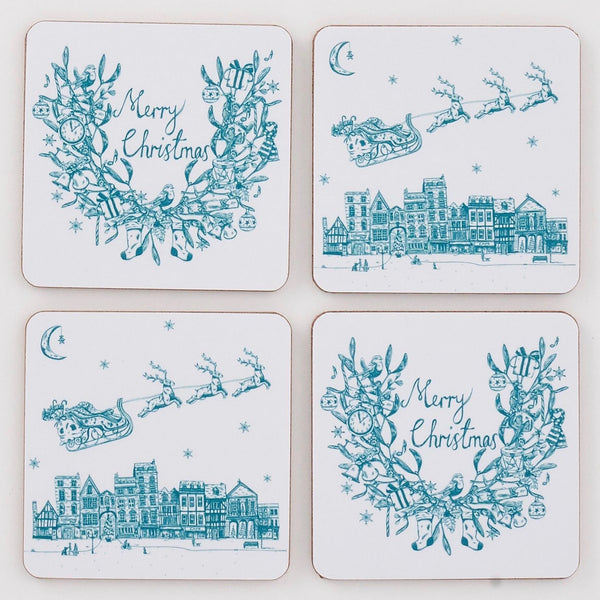 christmas coasters