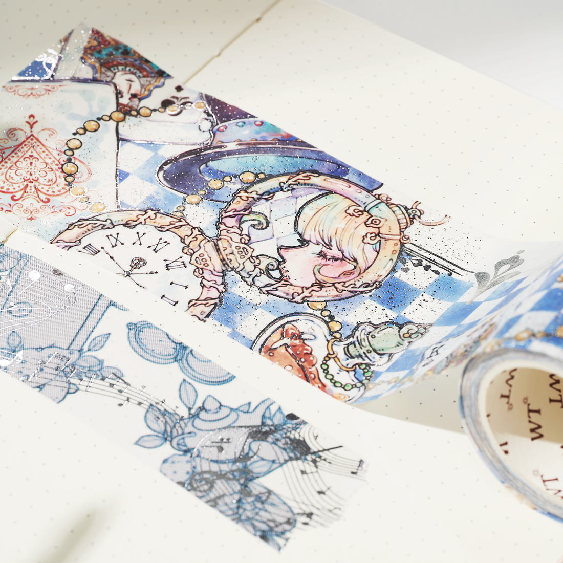 Alice in Wonderland Washi Tape Set