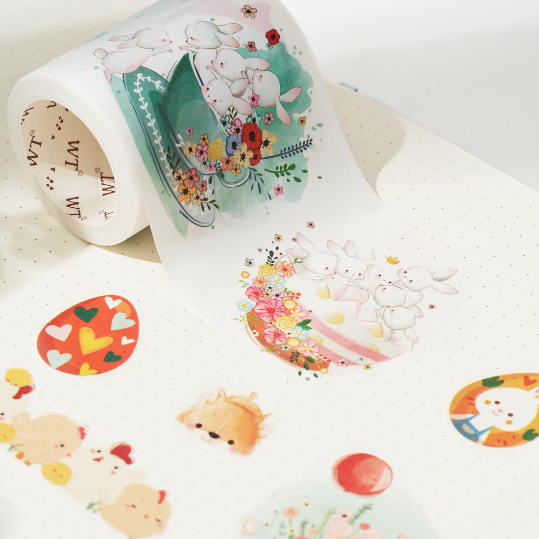 The Spring Gallery Washi Tape Sticker Set