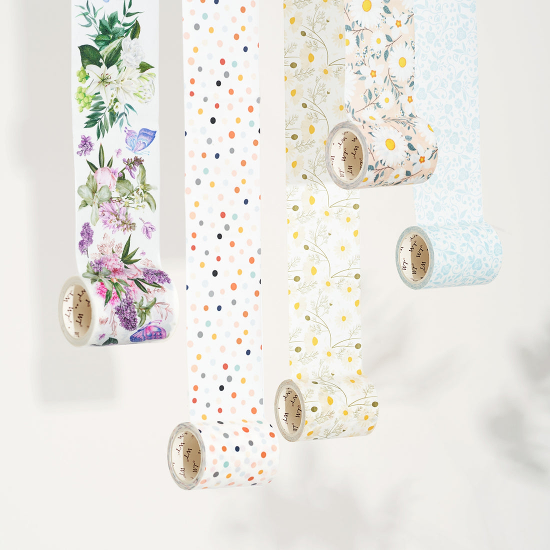 Flower Corridor Wide Washi / PET Tape