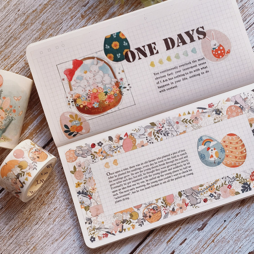 The Spring Gallery Washi Tape Sticker Set