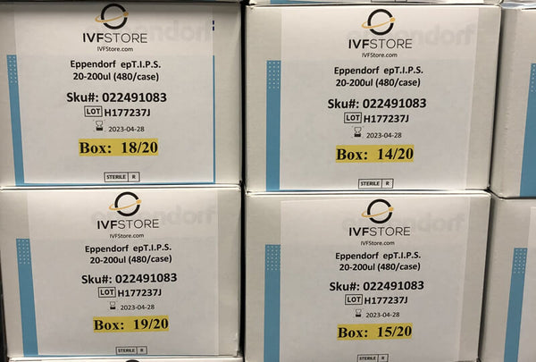 Mouse Embryo Assay (MEA) Tested Fertility Products Labelled by Lot Number