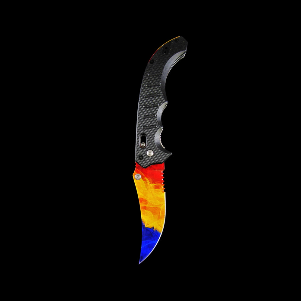 Real Flip Knife Marble Fade Official Real Cs Go Knives Csgo Irl All Rights Reserved