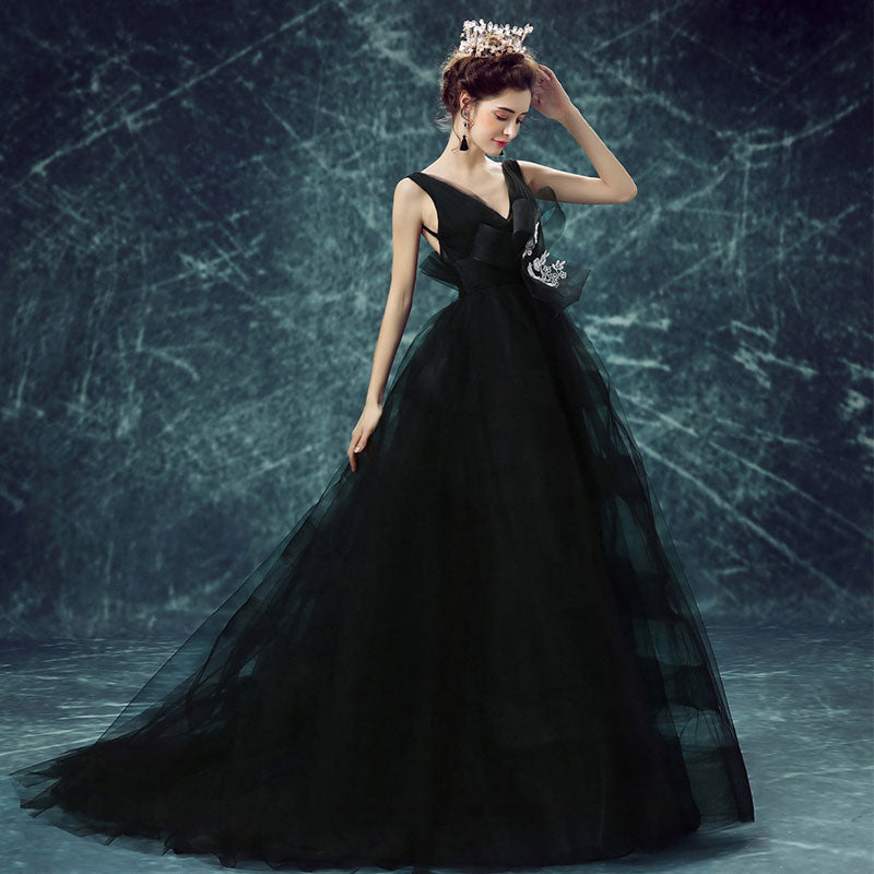 black swan prom dresses